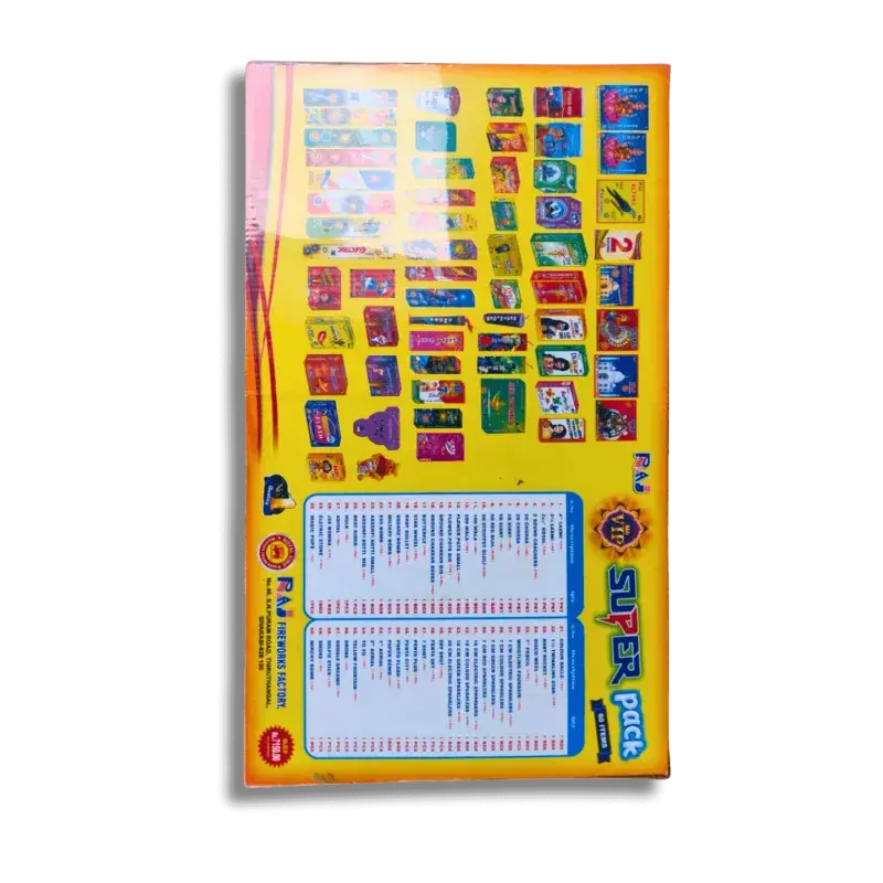 Crackers Gift Box (60 Items) Back