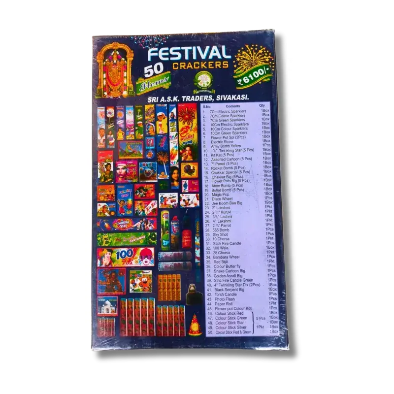 Crackers Gift Box (50 Items) Back