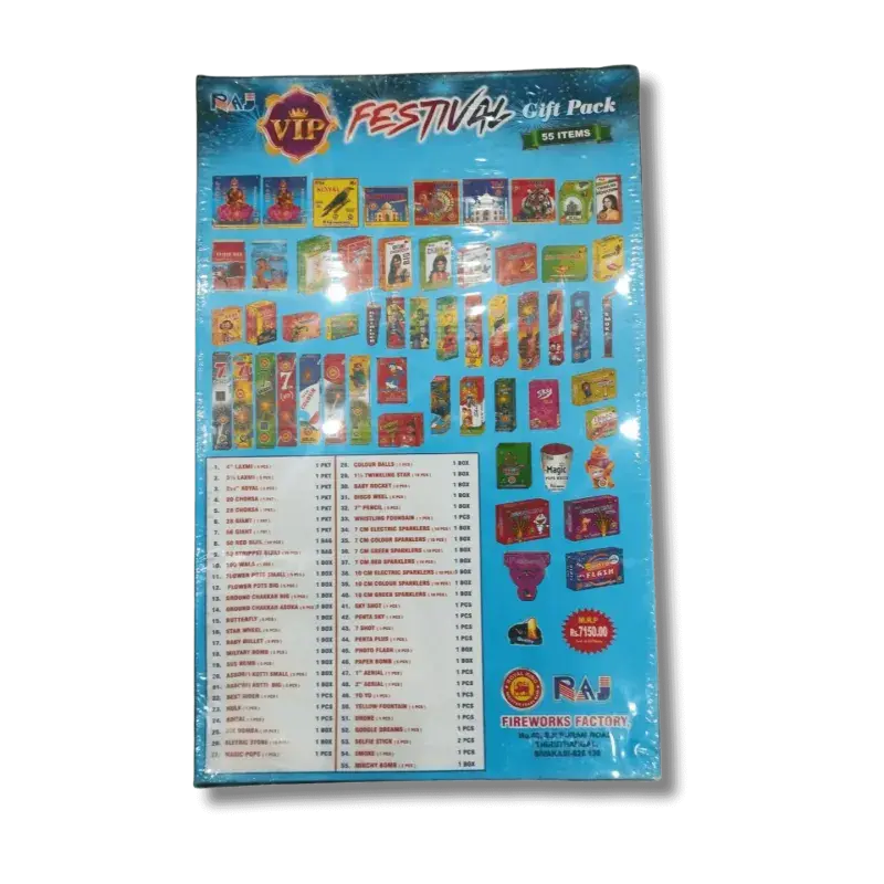 Crackers Gift Box (55 Items) Back