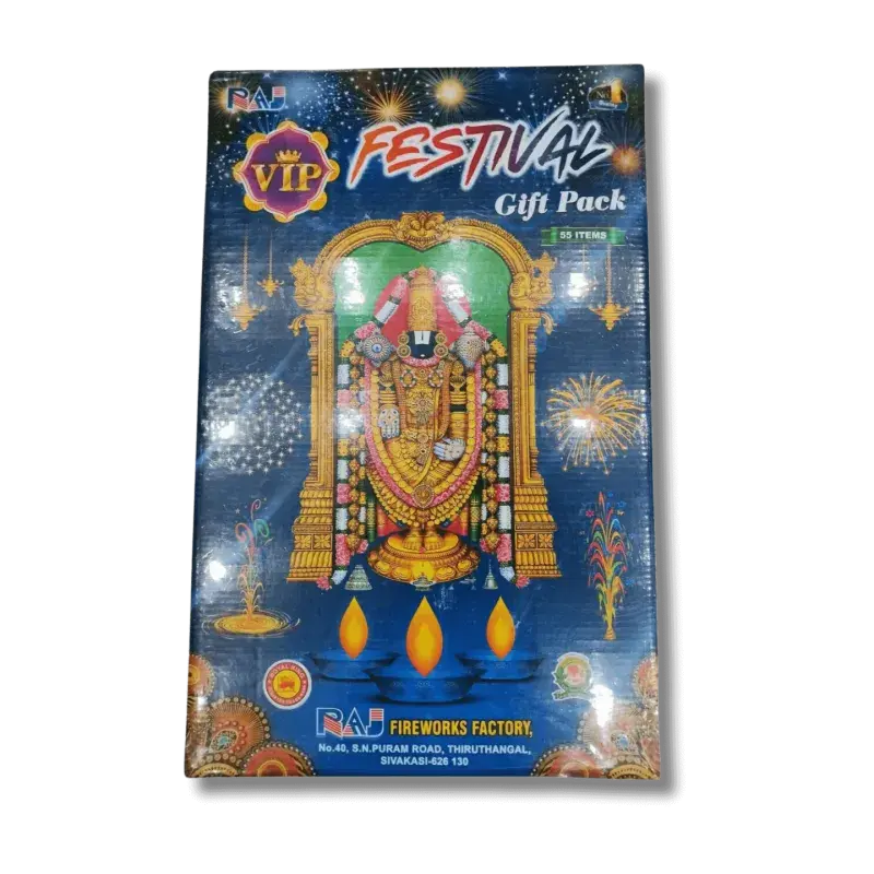Crackers Gift Box (55 Items) Front
